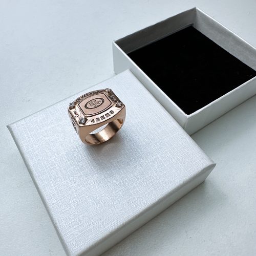 Customize Your Name With ALRO Ring High Quality 925 Sterling Silver 18K Gold 18K Rose Gold photo review